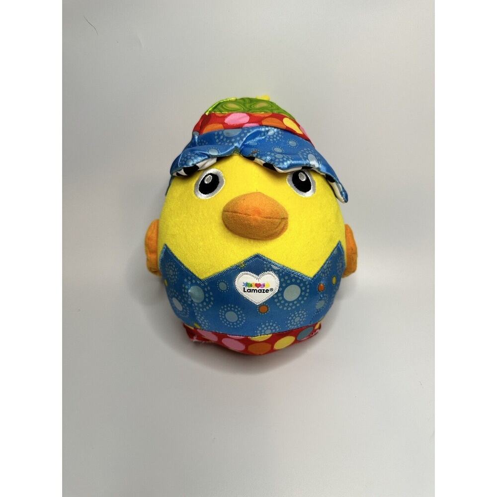Lamaze Hatching Henry Plush Chick In An Egg Stuffed Animal